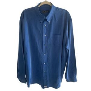 Ted Baker Blue London Button Up Long Sleeve Shirt Specialist Men’s Sz 5 XL XXL
